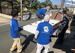 介護用ベッド移動